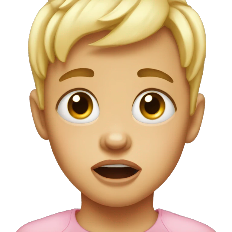 Cry baby emoji