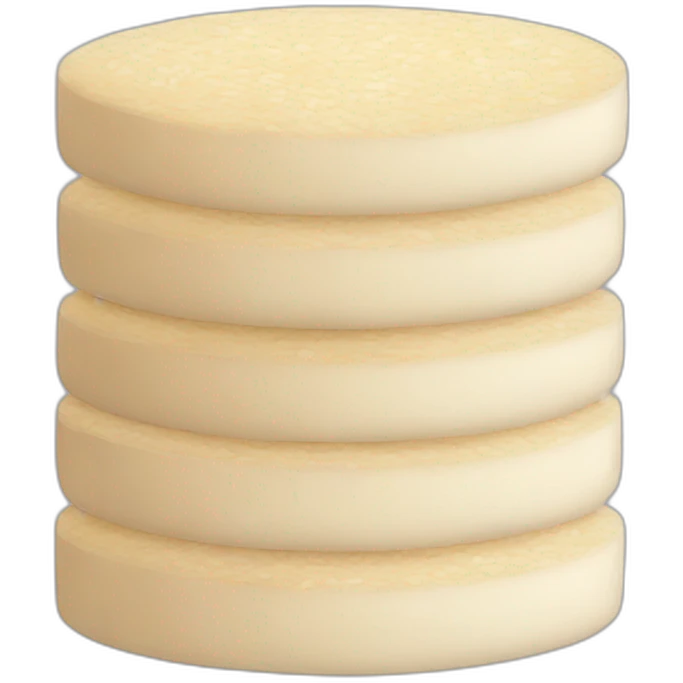 Dry rice cake stack emoji