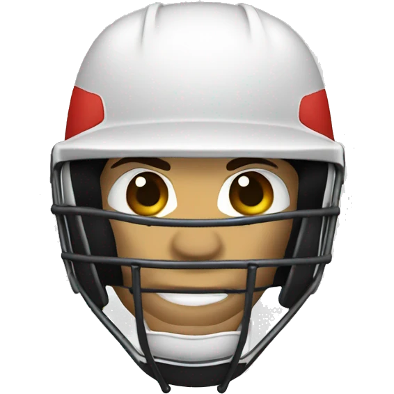 batsman  bat emoji