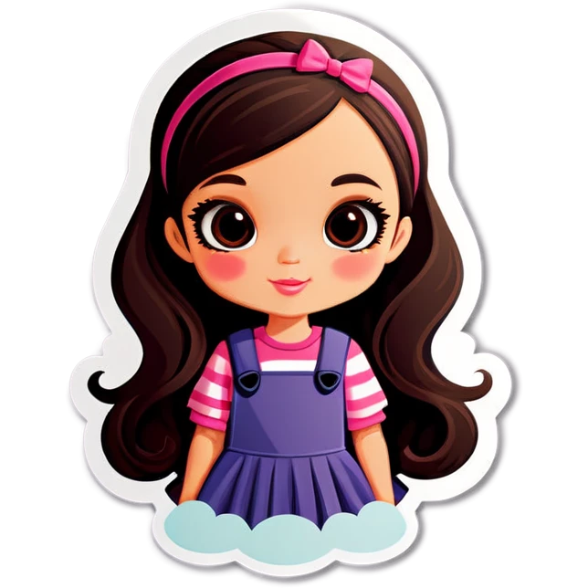 Girly girl emoji