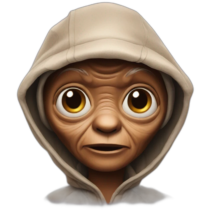 E.T from the movie emoji
