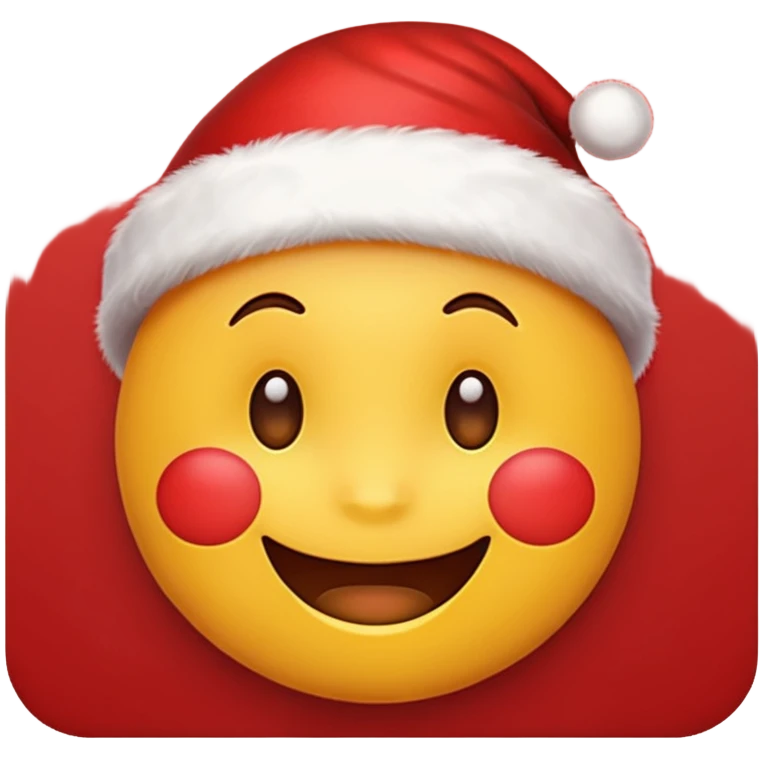 Cute christmas emoji emoji