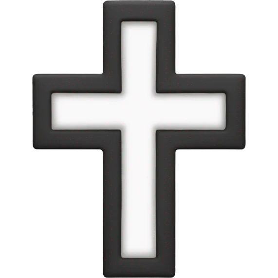 christian cross emoji