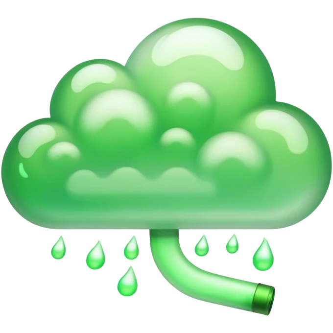 Green fart emoji