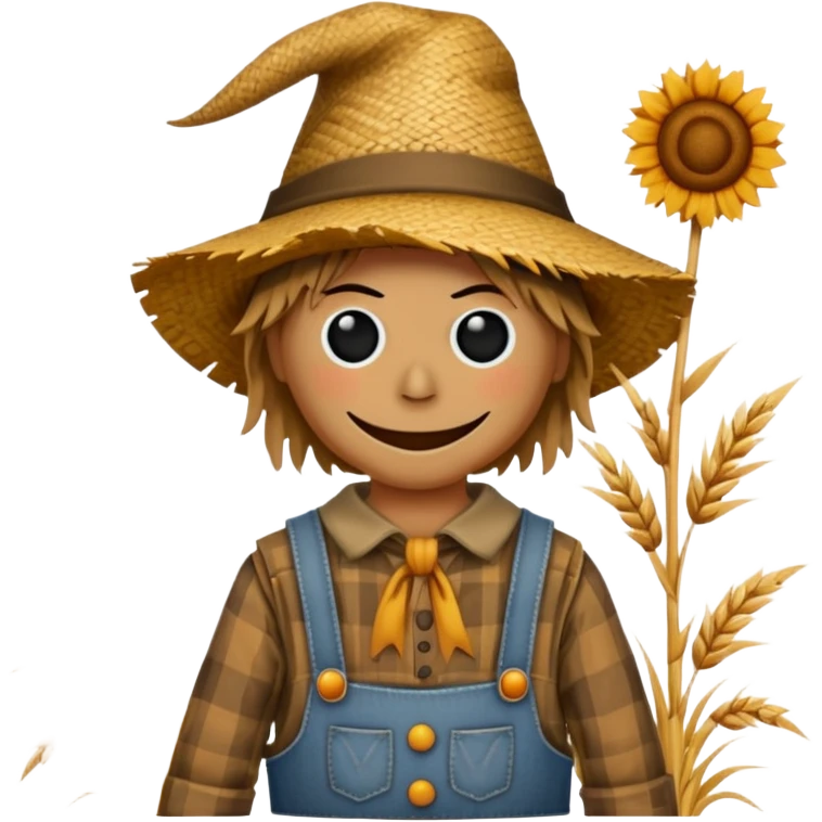 scarecrow emoji