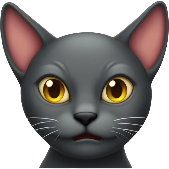 Evil cat  emoji