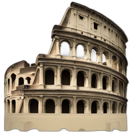minimalistic coloseum emoji
