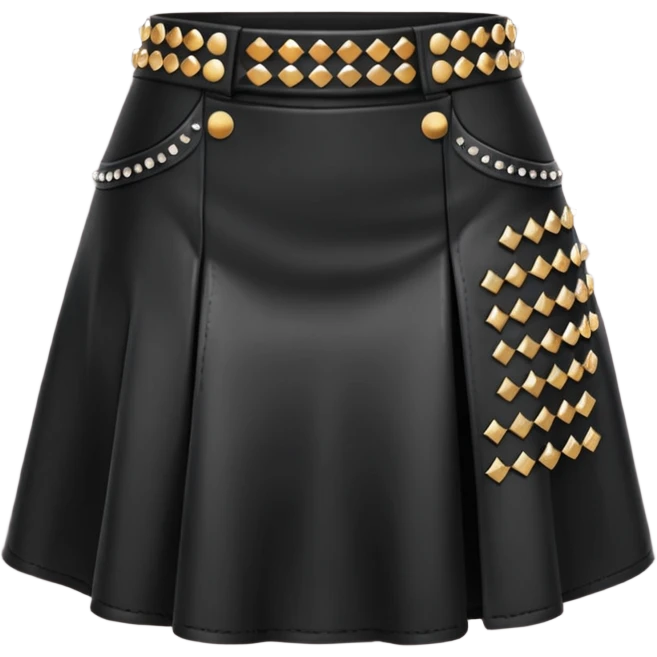 punk skirt emoji