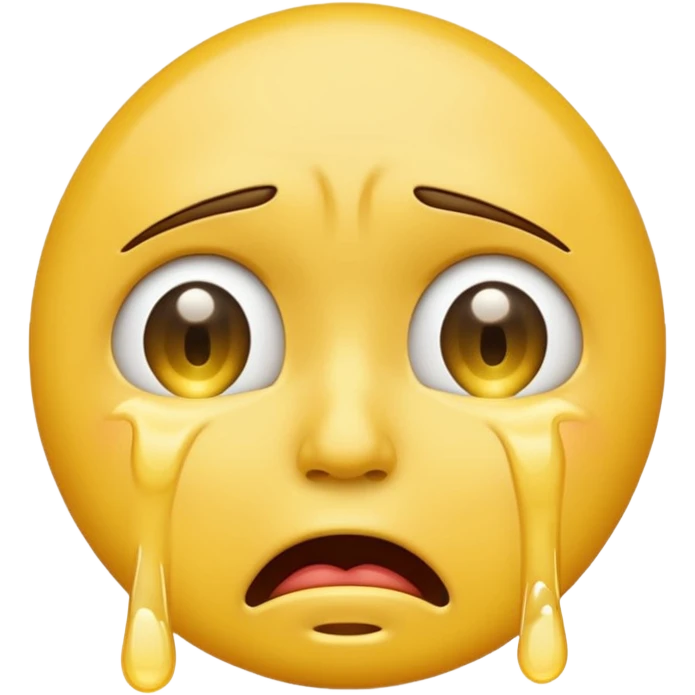 Confused emoji crying emoji