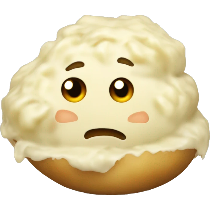 Mashed potatoes  emoji