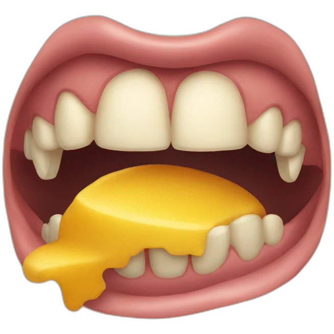 Bite emoji