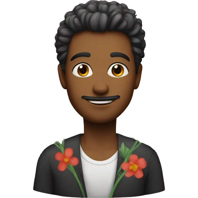Hart with flowers  emoji