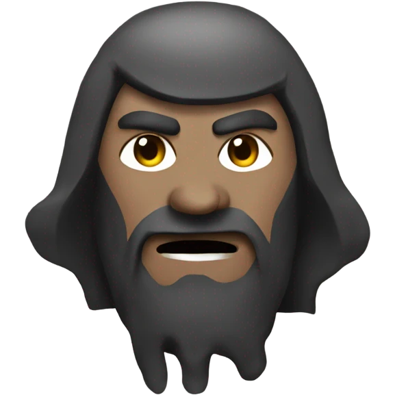Klingon on a toilet emoji