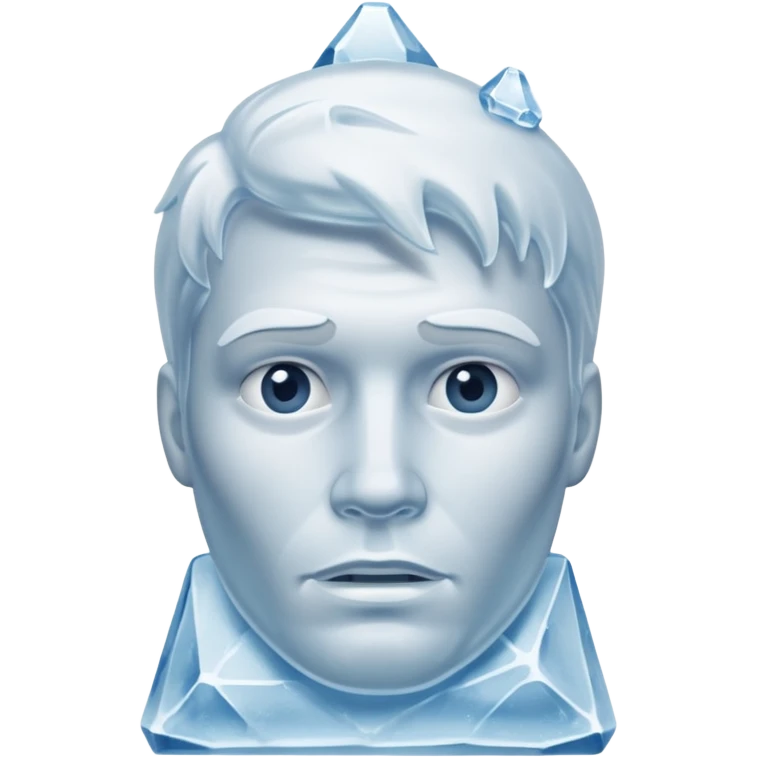 ice Sculpture man emoji