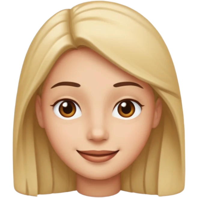Side eye with a smile emoji