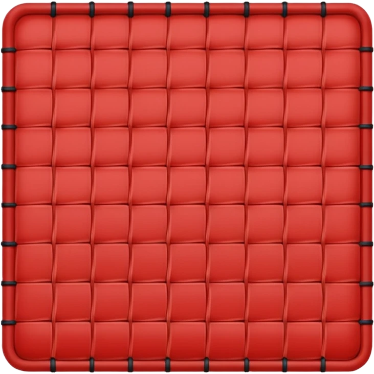 Small mat red emoji