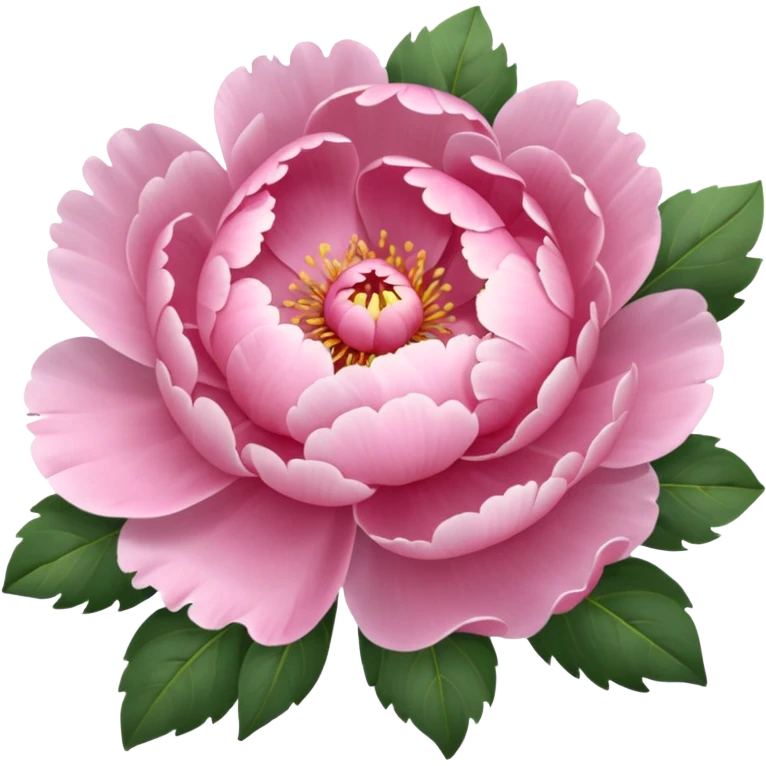 Pink peonies  emoji