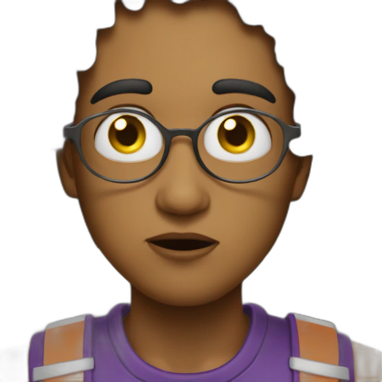 Regarde mal emoji