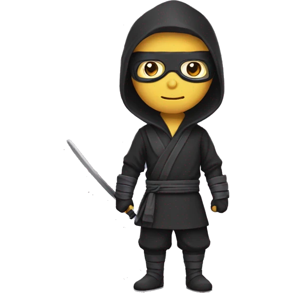 Nerd ninja emoji