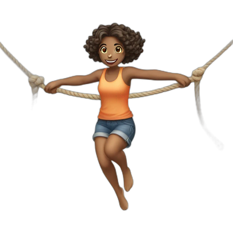 rope jumping girls emoji