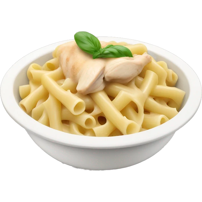 chicken Alfredo pasta emoji