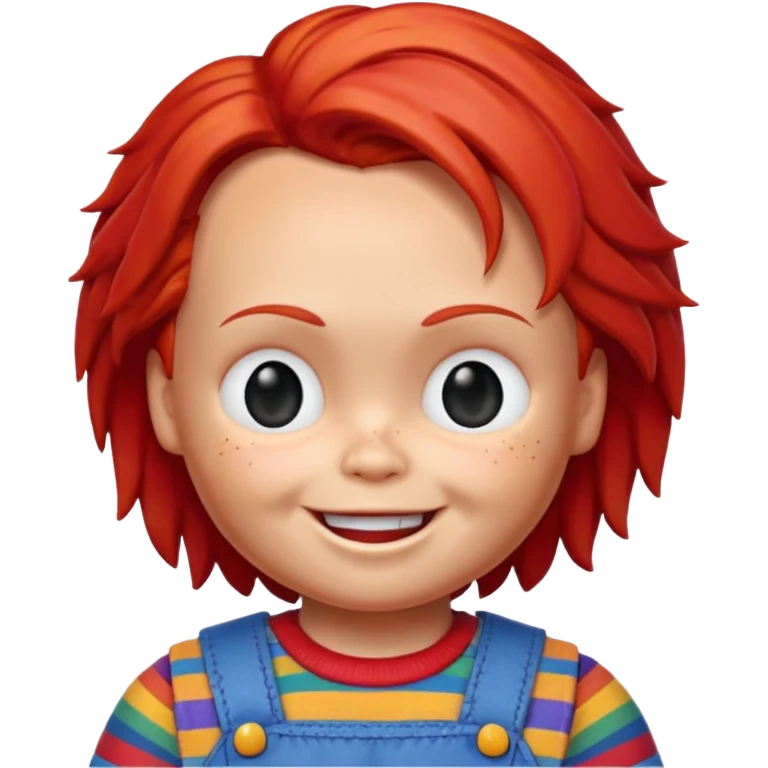 Un emojin de chuky emoji
