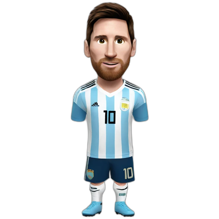 Messi argentina ok emoji