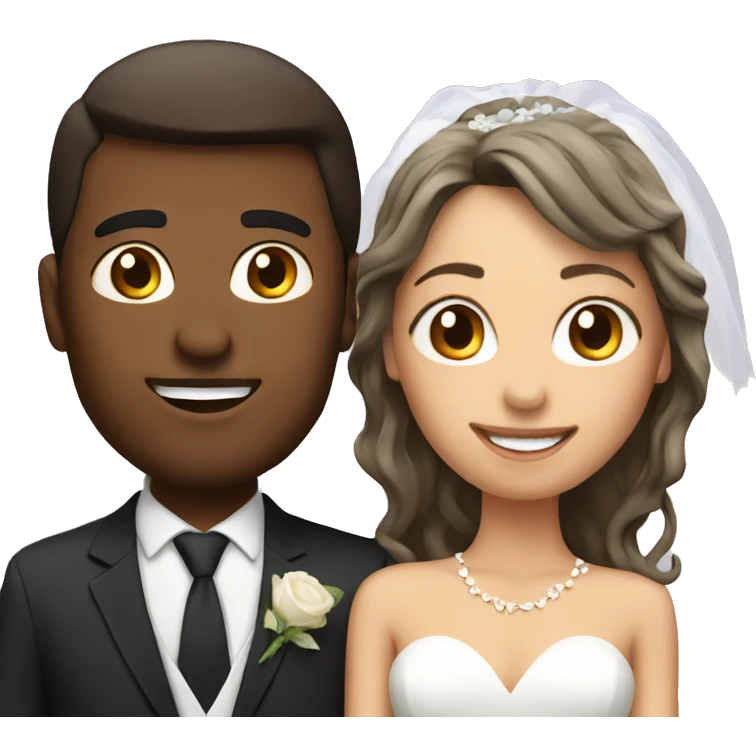 Couple wedding emoji