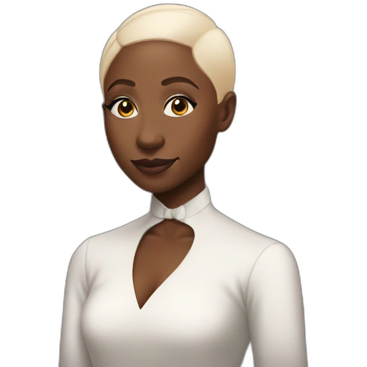 Cynthia Erivo bald emoji