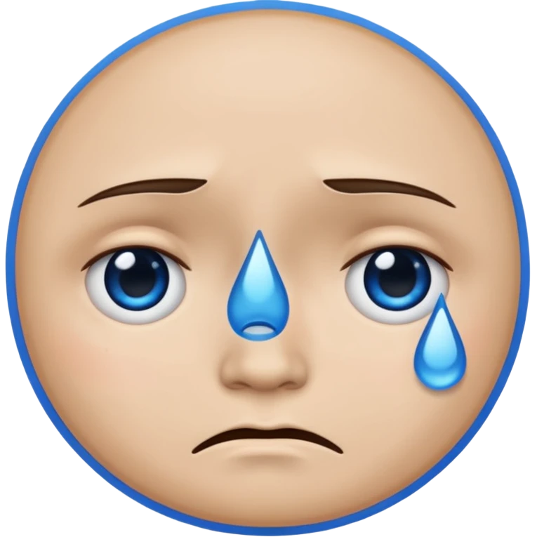 😞+😞+🔵 emoji