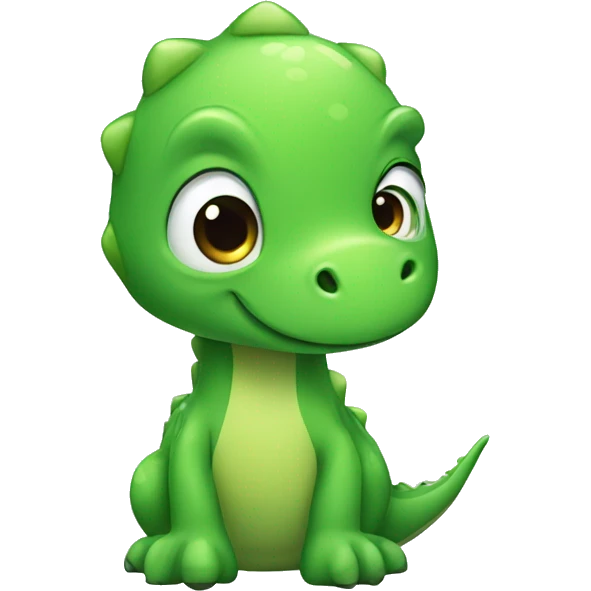 cute green dinosaur emoji