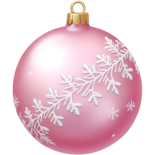 Pink aesthetic Christmas  emoji