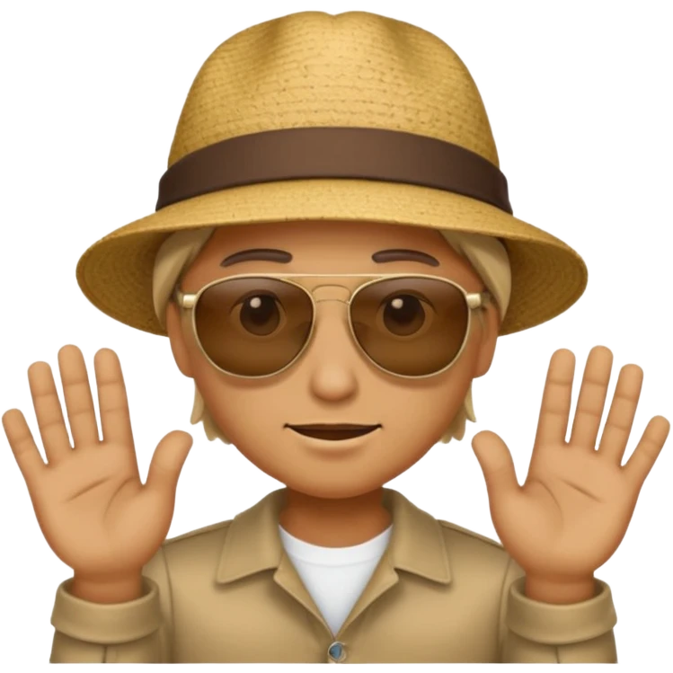 Mama Mia with hands down emoji