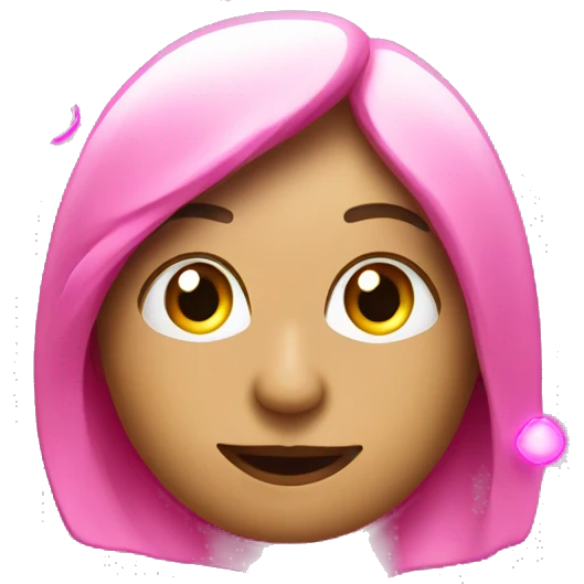 New year eve with pink lights emoji