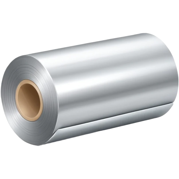 silver foil thin long roll emoji