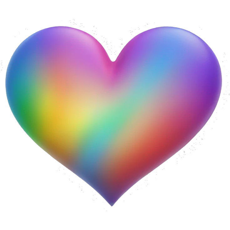 rainbow heart emoji