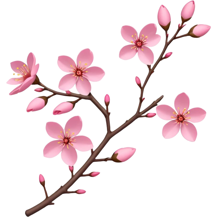sakura branch emoji