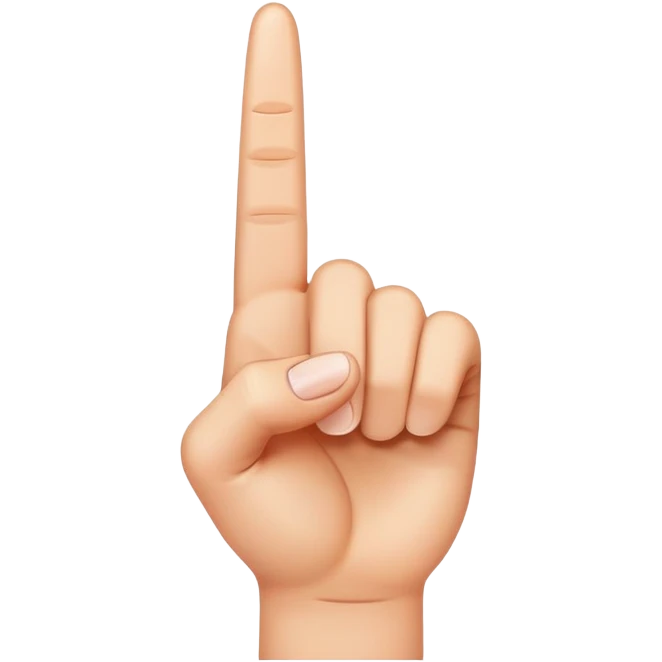 middle finger emoji