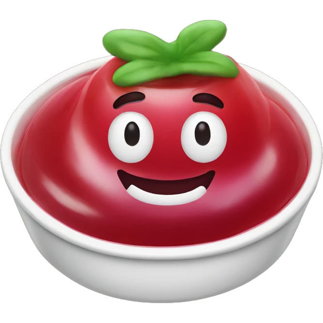 Jello in a bowl  emoji