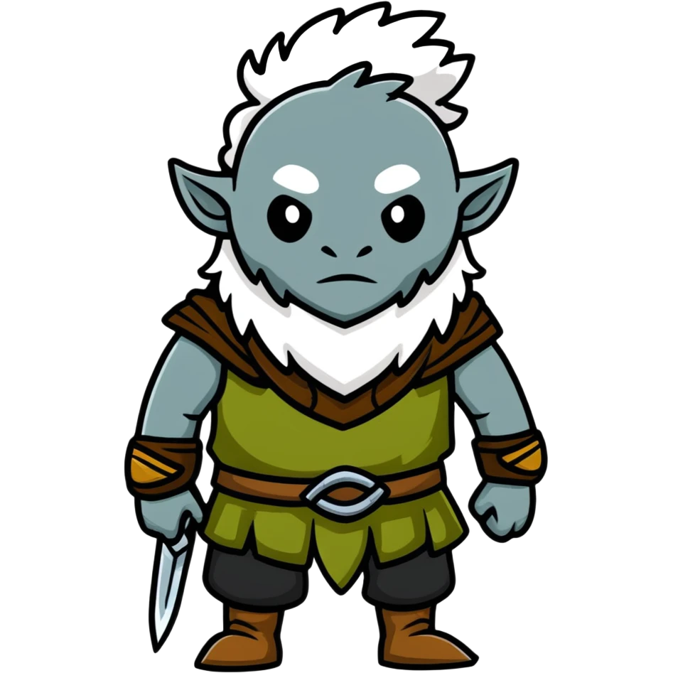 firbolg with grey skin emoji