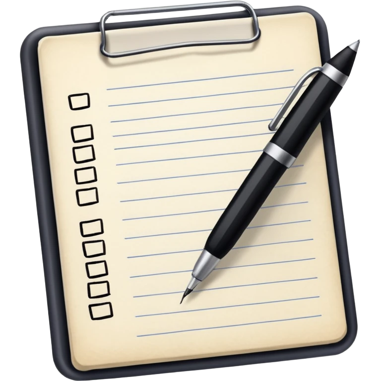 checklist emoji