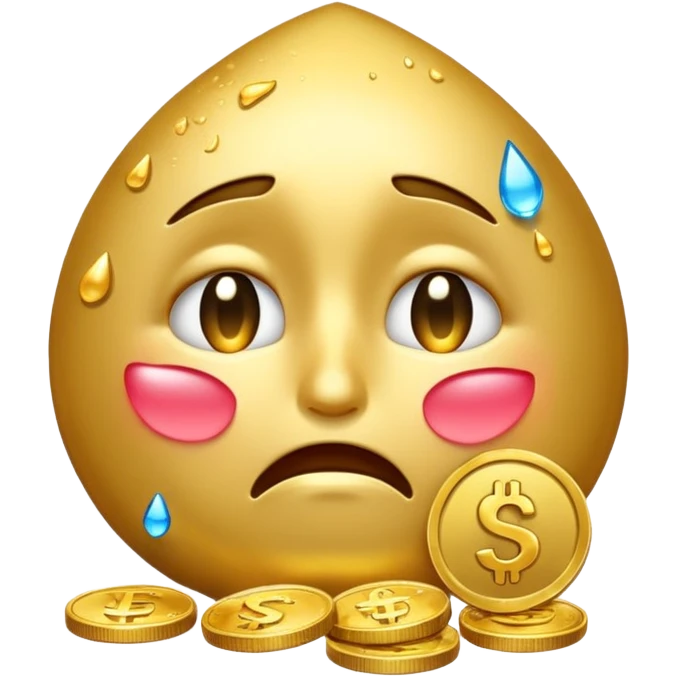 emoji crying money emoji