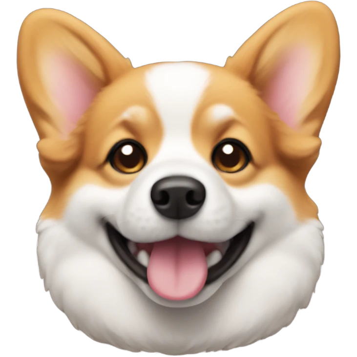 Cute corgi emoji
