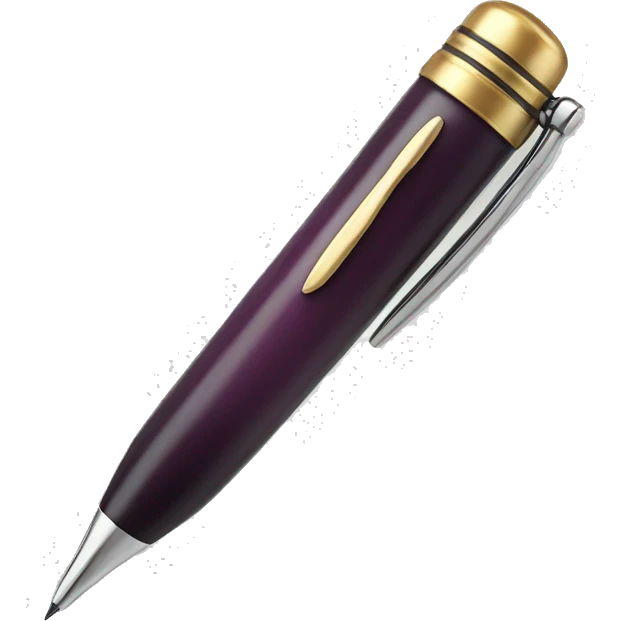 pen with vein emoji