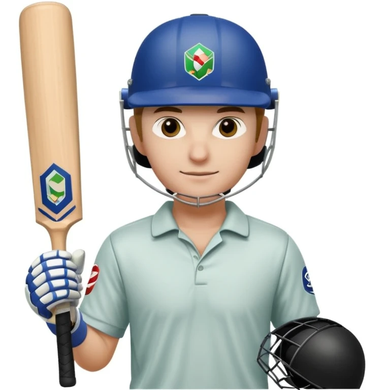 Test batsman emoji