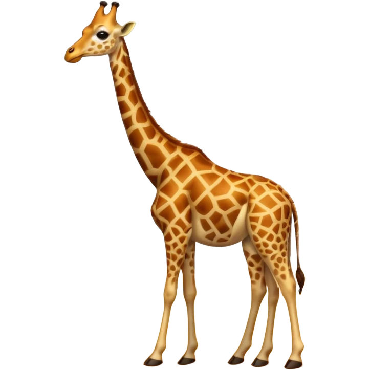 Girafe on proplétá in the heat  emoji