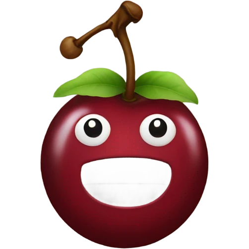 3 with cherry emoji