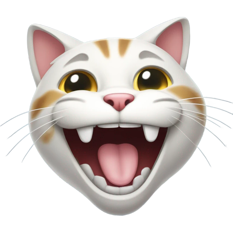 Laughing cat emoji