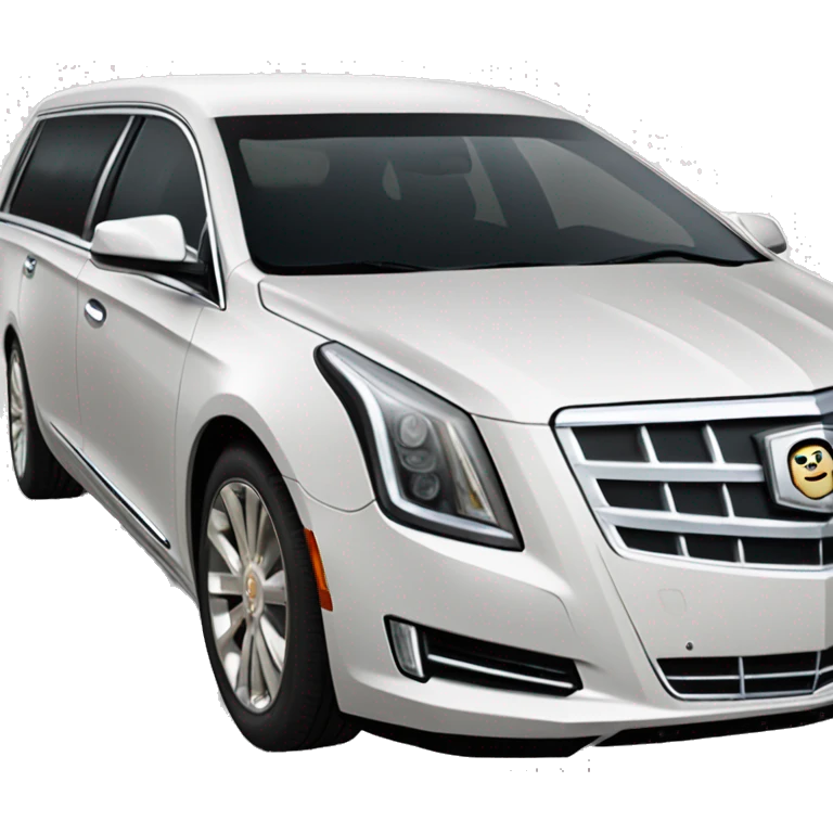 2013 Cadillac XTS Federal Coach Hearse emoji