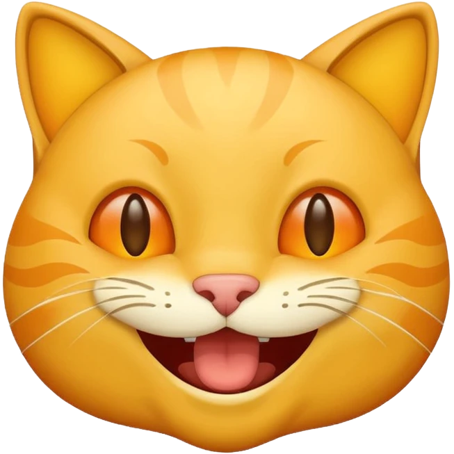laughing cat face emoji emoji